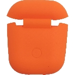 Силиконовый кейс для TWS наушников AirPods, оранжевый (SBECASE-001S-OR), фото3