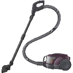 Пылесос LG VC5420NHTCW фиолетовый/черный, 380/2000 Вт, уборка сухая, пылесборник контейнер 1.3 л, фото9