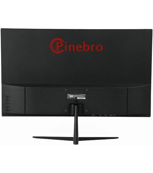 Монитор 23.8' PINEBRO GF-2403T IPS 1920x1080, 165 Гц, 5 мс, 16:9, 250 кд/м², 1xHDMI, 1xDP, USB-C, черный