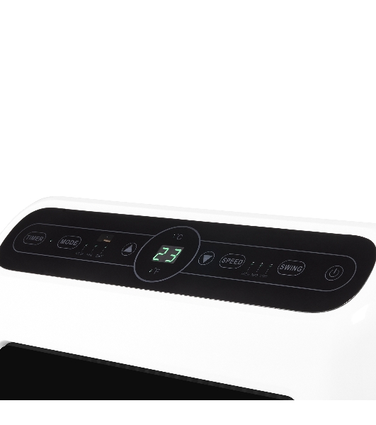 Кондиционер мобильный Ballu Aura BPAC-12 CP/N1_24Y 12000 BTU, 30 м², 52 дБ, охлаждение, осушение, белый
