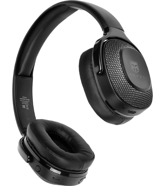 Беспроводные наушники URAL Молот Н110 черный, накладные, Bluetooth