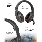 Гарнитура Defender Warhead G-160 чёрный, проводная, фото4