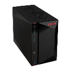 Сетевой накопитель ASUSTOR AS5402T 2-Bay NAS/Media player/Intel Celeron N5105 2.0GHz up to 2.9GHz, 4Gb SO-DIMM DDR4, noHDD(HDD,SSD),/2x 2,5Gb (LAN)/3xUSB3.2,HDMI; 90IX01R1-BW3S20, фото4