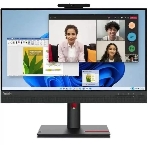 Монитор 24' Lenovo ThinkCentre TIO 24 Gen 5 IPS 1920x1080, 60 Гц, 6 мс, 16:9, 250 кд/м2, 1xHDMI, 1xDP, черный, фото 1