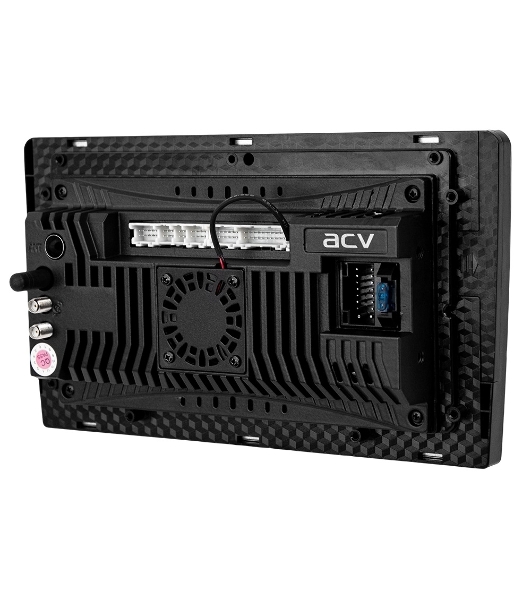 Автомагнитола ACV AD-9006DSP, 2 DIN, 9', Android 13, Bluetooth, USB Type-A, AUX, GPS, 4G, CarPlay