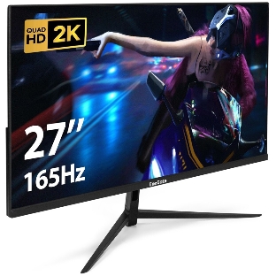 Монитор 27' ExeGate Combat EG2700A IPS 2560x1440, 165 Гц, 1 мс, 16:9, 300 кд/м², 1xHDMI, 1xDP, 3.5 мм, черный