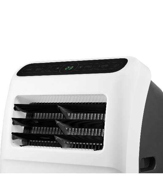 Кондиционер мобильный Ballu Aura BPAC-12 CP/N1_24Y 12000 BTU, 30 м², 52 дБ, охлаждение, осушение, белый