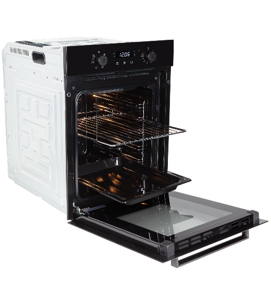 Духовой шкаф электрический Zigmund & Shtain E 173 B черный, 51 л