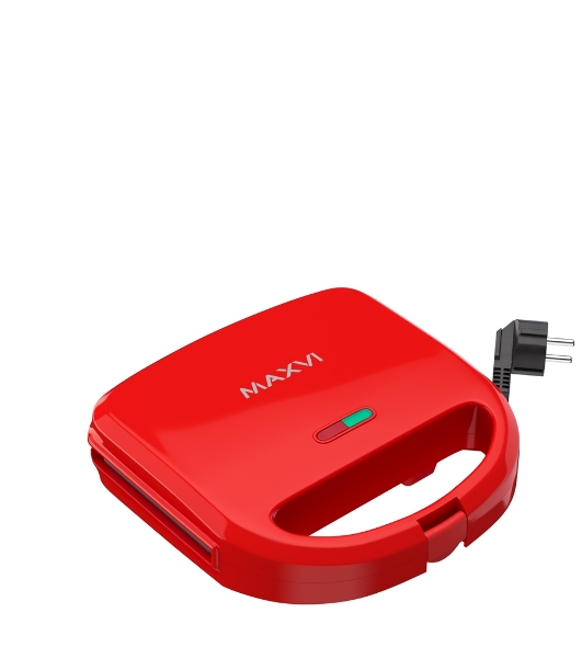 Вафельница Maxvi SM752P красный