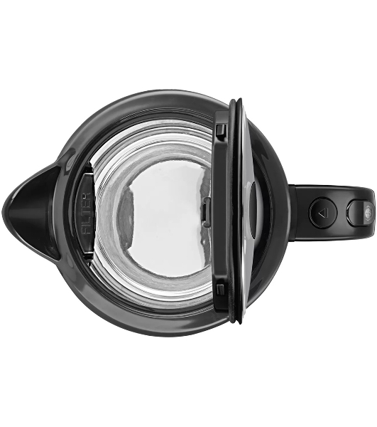 Электрочайник Bosch TWK70B03 черный, 1.7 л, 2400 Вт, скрытый нагревательный элемент