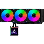 Система водяного охлаждения Lian-Li HydroShift II LCD-S 360CL ARGB Soc-AM5/AM4/1700/1851 черный 4-pin 30dB Al+Cu LCD Ret (G89.GHS2LCDS36CB.R0), фото3