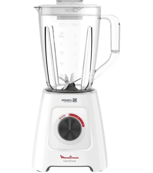 Блендер стационарный Moulinex Blendforce LM42Q110 600 Вт, белый