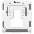 Подставка для ноутбука Buro BU-LS120 238x17x215мм 450г алюминий серебристый, фото8