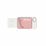 Флешка USB Netac UA31 NT03UA31N-032G-20PK), 32Gb, USB 2.0, R/W 110/45, розовый/белый, фото2