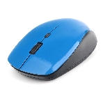 Мышь беспроводная Gembird MUSW-250-2 синий, 1600 dpi, радиоканал, USB, кнопки - 4, фото 1