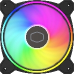 Вентилятор для корпуса 1 Ватт MasterFan MF120 Halo2, фото3
