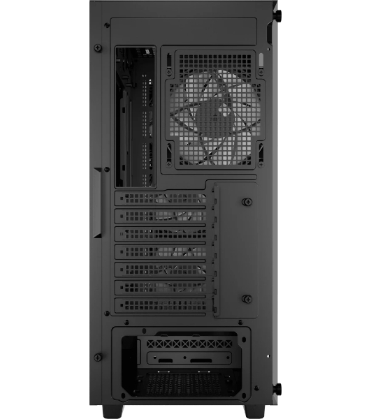 Компьютерный корпус Deepcool CC560 ARGb V2 без БП, боковое окно (закаленное стекло), 3x120мм ARGb LED вентилятор спереди и 1x120мм ARGb LED вентилятор сзади, черный, ATX