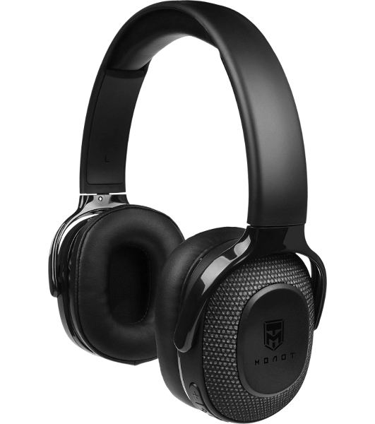 Беспроводные наушники URAL Молот Н110 черный, накладные, Bluetooth