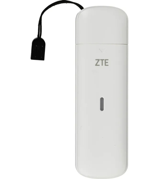 Модем ZTE MF833 2G/3G/4G USB Firewall +Router внешний белый