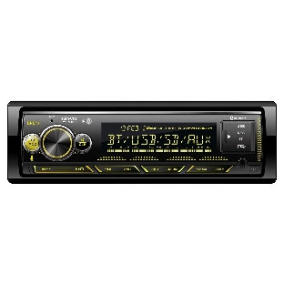 Автомагнитола AIWA HWD-700DSP, 1 DIN, Bluetooth, USB Type-A, AUX, пульт ДУ