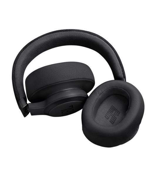 Беспроводные/проводные наушники JBL Live 770NC черный, полноразмерные, Bluetooth 5.3 + проводной, адаптивное шумоподавление , до 65 ч