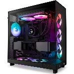 Вентилятор для корпуса Case Cooler NZXT F240 RGb Core (120x120x25мм, 4-pin PWM, RGb, 75.12CFM, 30dBA, 2400RPM, Black, Single-Frame RGb Fan Unit), фото3