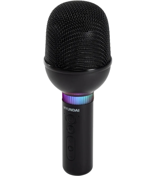 Микрофон беспроводной Hyundai H-MIC101 черный