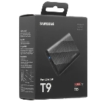 Внешний SSD Samsung T9, 1TB, USB 3.2 Gen 2x2 Type-C, R/W 2000/1950, черный, фото2
