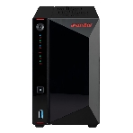 Сетевой накопитель ASUSTOR AS5402T 2-Bay NAS/Media player/Intel Celeron N5105 2.0GHz up to 2.9GHz, 4Gb SO-DIMM DDR4, noHDD(HDD,SSD),/2x 2,5Gb (LAN)/3xUSB3.2,HDMI; 90IX01R1-BW3S20, фото 1