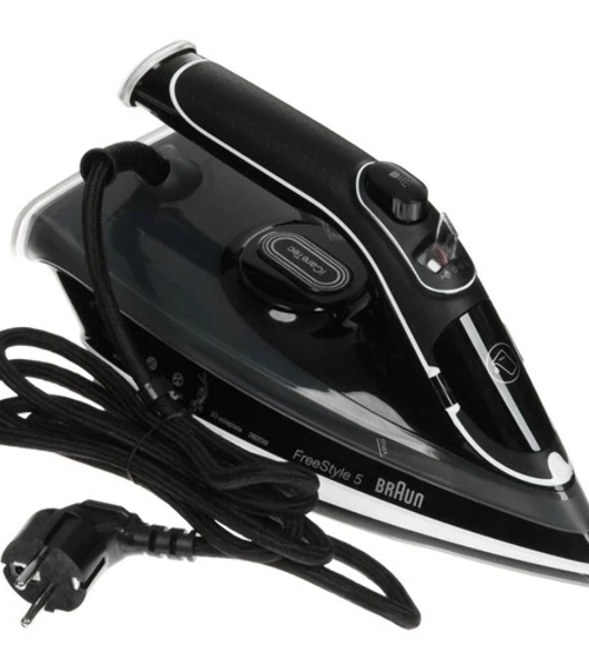 Утюг Braun SI5188BK черный/серый, 2800 Вт, 50 г/мин, 220 г/мин, 330 мл