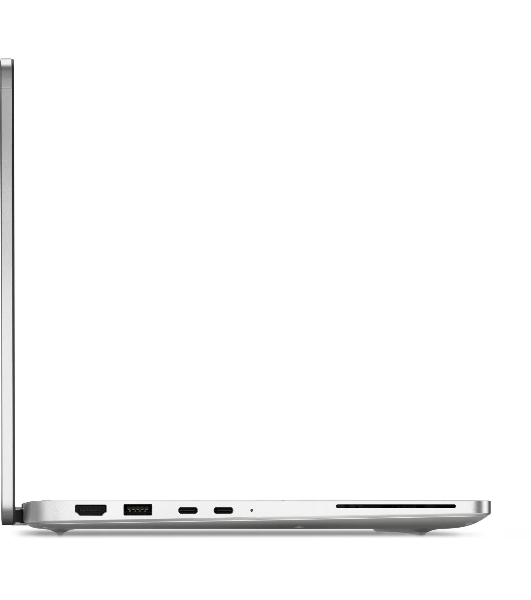 Ноутбук DELL PRO 13 Plus Intel Core Ultra 7 266V 2200MHz/13.3'/1920x1200/16GB/1024GB SSD/Intel Arc Graphics/Wi-Fi/Bluetooth/Windows 11 Pro (Pro13Plus-7613_Win11P) Silver