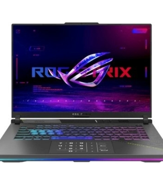 Ноутбук ASUS ROG Strix G16 G614PM-S5138/16'/IPS/AMD Ryzen 9 8940HX/16384Mb/512Gb SSD/nVidia GeForce RTX 5060/DOS/серый/2.5kg