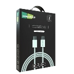 Кабель MORE CHOICE (4620202550392) K77a нейлон USB 3.0A PD 100W для Type-C Type-C 2м белый, фото4
