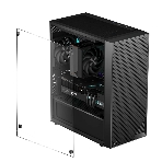 Компьютерный корпус PcCooler C3B310 BK черный без БП mATX 2xUSB3.0 audio bott PSU, фото11