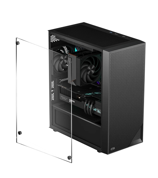 Компьютерный корпус PcCooler C3B310 BK черный без БП mATX 2xUSB3.0 audio bott PSU