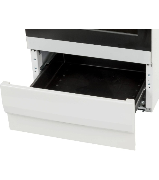 Плита электрическая Hansa FCEW54120 белый, конфорок 4 шт, духовка 62 л, 50 см x 85 см x 60 см