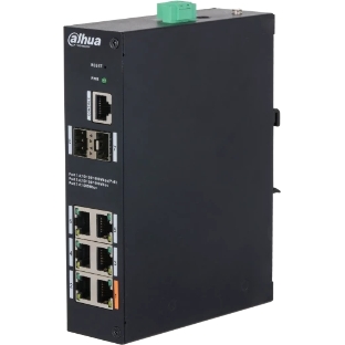 Коммутатор Dahua DH-HS4208-4GT-90, 4×1 Гбит/с + 2×1 Гбит/с + 2×1 Гбит/с SFP, управляемый