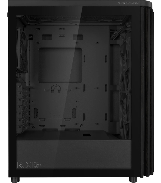 Компьютерный корпус ASUS PROART PA401 WOOD TG PWM черный