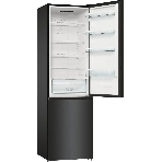 Холодильник Gorenje NRK6202EBXL4 черный матовый двухкамерный 235/96л морозилка снизу, No Frost, фото12