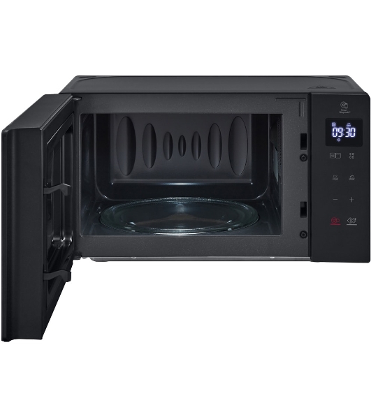 Микроволновая печь LG MH6032GAS черный, 20 л, 700 Вт, переключатели - сенсор