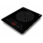 Плита настольная индукционная BQ HP102B чёрный, 2 кВт, индукция, конфорки - 1, стеклокерамика, сенсор, фото 1