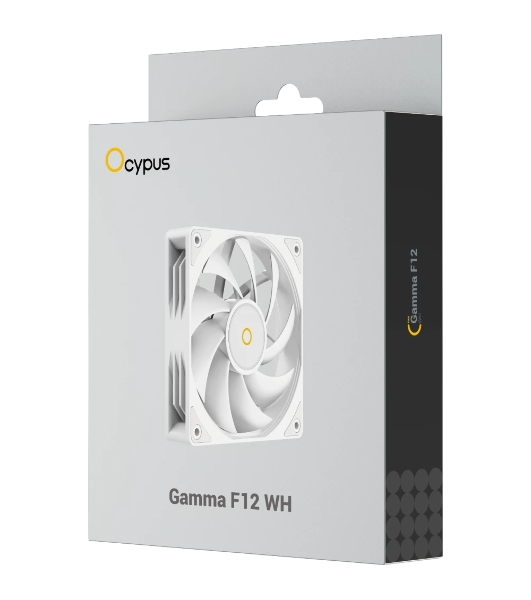 Вентилятор для корпуса Ocypus Gamma F12 WH/White/3pin