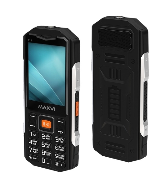Мобильный телефон Maxvi T19 черный