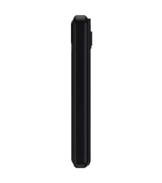 Портативный аккумулятор Maxvi PB10-10 10000 мАч, 2A USB + кабели: Type-C/Lightning