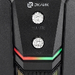 Акустическая система Оклик OK-423 2.1 черный 11Вт, фото2