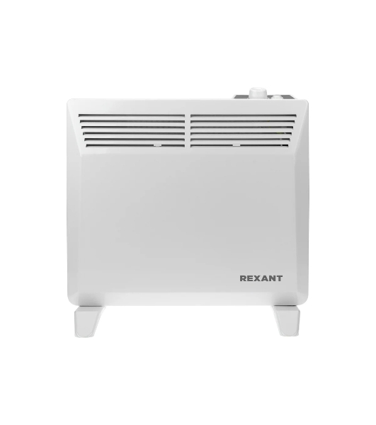 Конвектор электрический Rexant белый, 1000 Вт, 15 м2, термостат