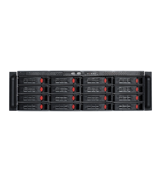 Серверная платформа ExeGate EX292421RUS Pro 3U660-HS16 (RM 19', высота 3U, глубина 660, Redundant БП 2x1000W, 16xHotSwap, USB)