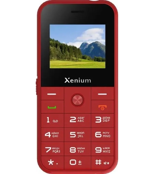 Мобильный телефон Xenium X718 красный