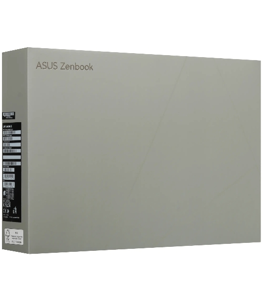 Ноутбук ASUS Zenbook 14 UM3406GA-QD049/14'/OLED/AMD Ryzen 5 430/16Gb/512Gb SSD/AMD Radeon 840M/NoOS/черный/1.2kg