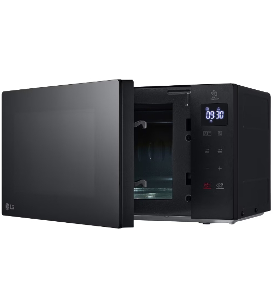 Микроволновая печь LG MH6032GAS черный, 20 л, 700 Вт, переключатели - сенсор